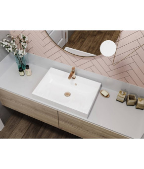 Умывальник Miraggio VARNA 600 STONE GRAY MIRASTONE 0000449