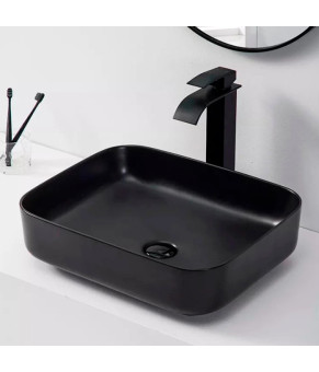 Умывальник накладной DUSEL CUBIS 500251B 500*390*130мм