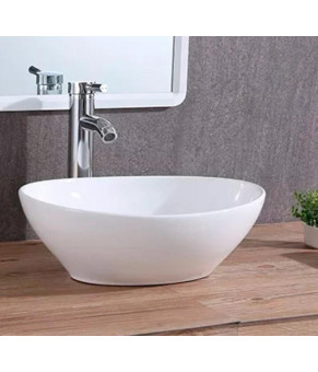 Умывальник накладной DUSEL ANIT 400530W 400*330*145мм