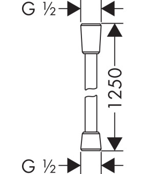 Шланг Axor 28622330