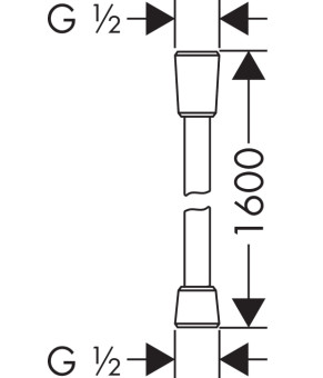 Шланг Axor 28626820
