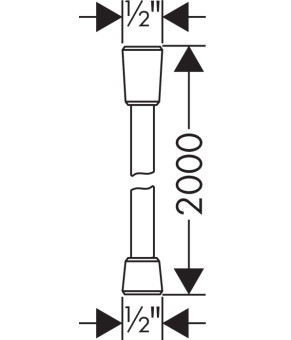 Шланг Axor 28624250