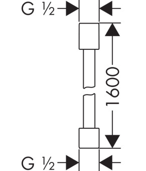 Шланг Axor 28286820