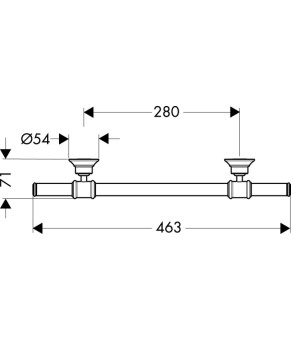 Поручень Axor Montreux 42030140