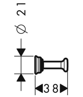 Крючок Axor Montreux 42137830