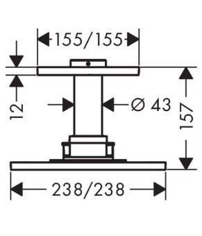 Верхний душ Axor ShowerSolutions 35308260