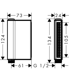 Ручной душ Axor One 45720800