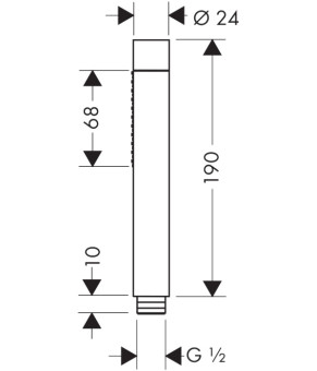 Ручной душ Axor Starck 28532310