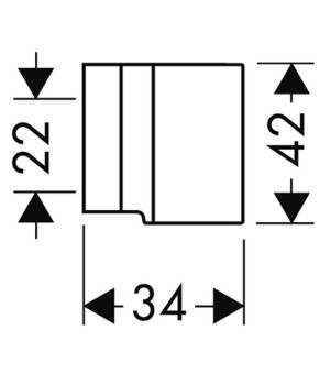 Держатель Axor Starck 27515300