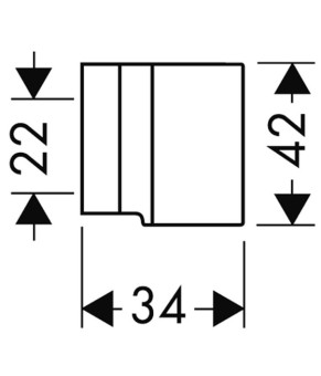Держатель Axor Starck 27515800