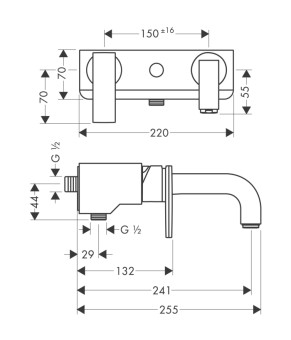 Смеситель Axor Citterio 39400820