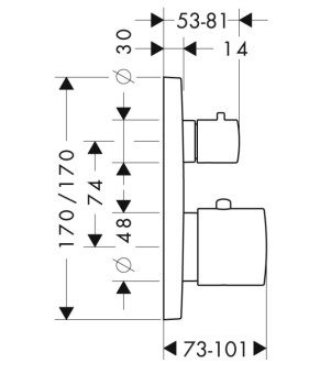 Смеситель Axor Citterio M 34725340