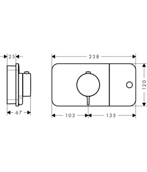 Смеситель Axor One 45711670