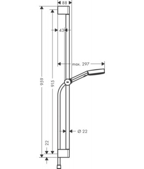Душевой набор Hansgrohe Pulsify ShowerSelect 24170700