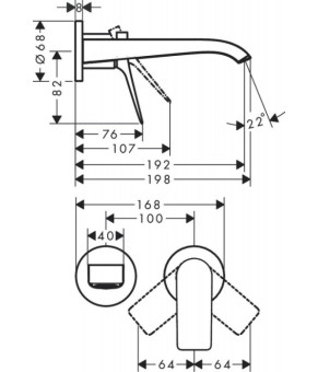 Смеситель Hansgrohe Vivenis 75050000