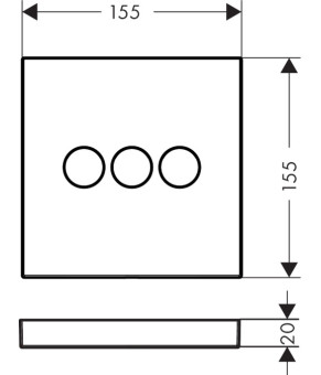 Смеситель Hansgrohe ShowerSelect 15764670