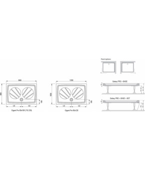 Поддон Ravak Gigant Pro 100x80 XA03A401010