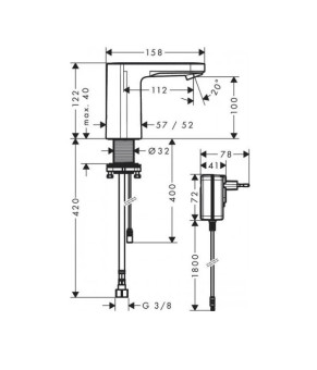 Смеситель Hansgrohe Vernis Blend 71504000