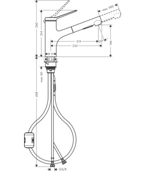 Змішувач Hansgrohe Zesis M33 74800000