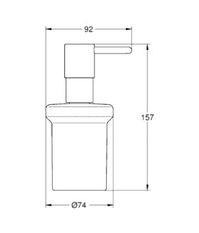 Дозатор для жидкого мыла Grohe Essentials 40394GL1