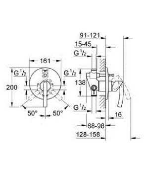 Смеситель Grohe BauEdge 29039000