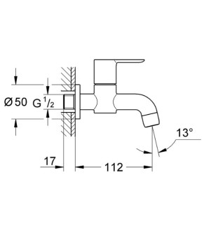Змішувач Grohe BauEdge 20238000