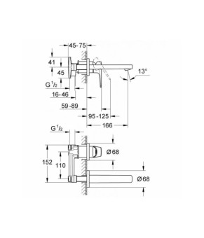 Смеситель Grohe BauFlow 20287000