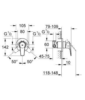 Смеситель Grohe BauFlow 29046000