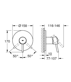 Смеситель Grohe Concetto 24053001
