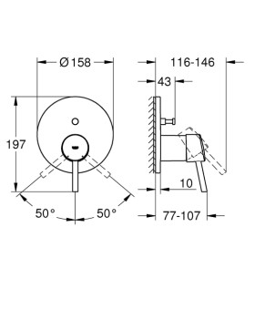 Смеситель Grohe Concetto 24054001