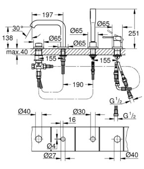 Смеситель Grohe Essence New 19578AL1