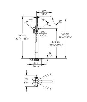 Смеситель Grohe Essence New 23491GL1