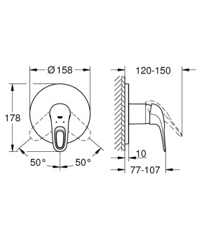 Смеситель Grohe Eurostyle 24048003