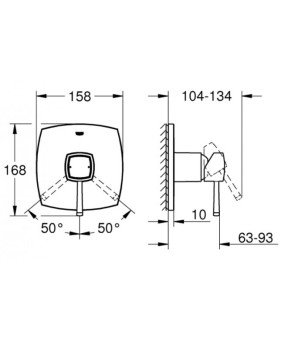 Смеситель Grohe Grandera 24067000