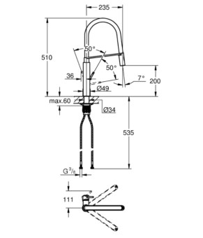 Змішувач Grohe Concetto 31491000