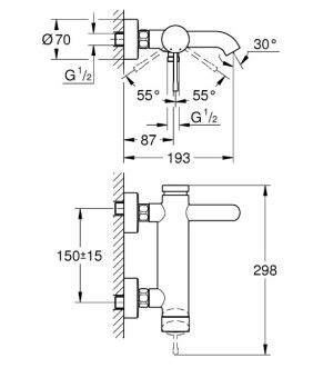 Змішувач Grohe Essence New 25250001