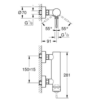 Смеситель Grohe Essence New 25252001