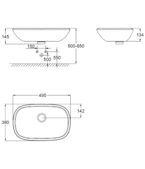 Раковина Grohe Eurostyle 39216000