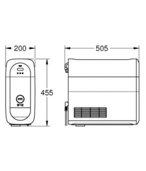 Охладитель-карбонизатор Grohe Blue Home 40764001