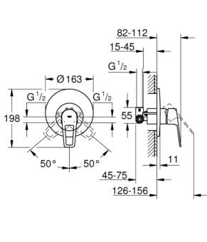 Смеситель Grohe BauLoop 29080001