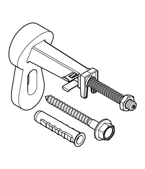 Крепление к стене Grohe Rapid SL Slim 39699000