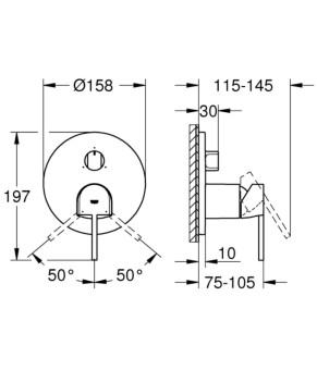 Смеситель Grohe Plus 24093003