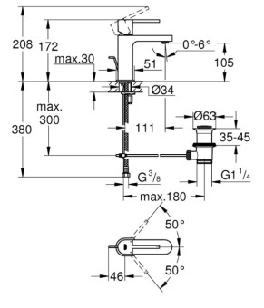 Смеситель Grohe Plus 32612003