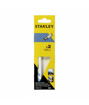 Полотна по металлу для сабельной пилы Stanley hss 152 мм тип u 2 шт STA22132-XJ