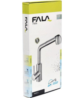 Змішувач Fala Steely 5 75806