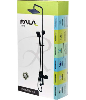 Душева система Fala Retro Black 3 75818