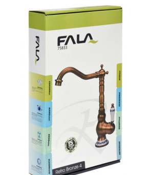 Смеситель Fala Retro Bronze 4 75833