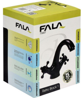 Смеситель Fala Retro Black 1 75807