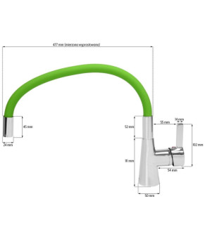 Смеситель Fala Flexible 75709