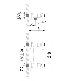 Смеситель Imprese Ralsko New 15240NEW